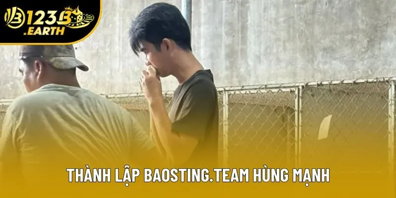 Hiện đang là quản lý của Baosting.team Hiện đang là quản lý của Baosting.team